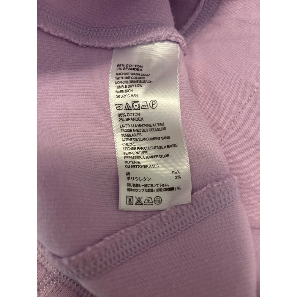 Tommy Bahama Aruba Women's Lavender 1/2 Zip Pullover Sweatshirt Size Large - Picture 4 of 4